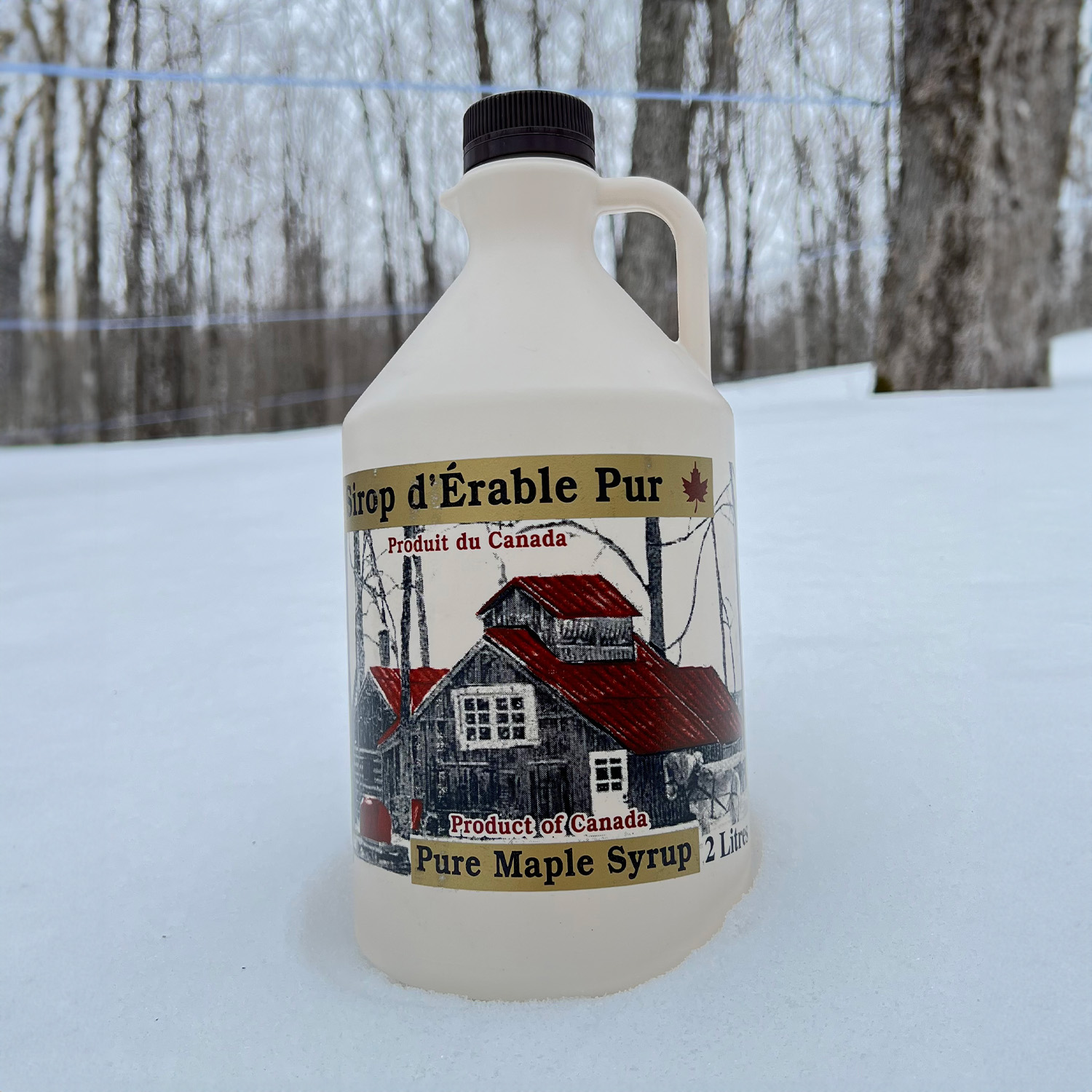 Organic maple syrup — 2 liters