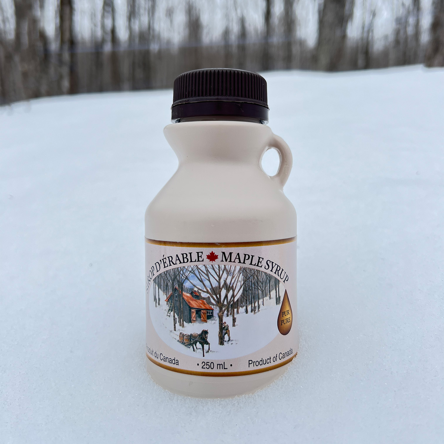 Organic maple syrup — 250 ml